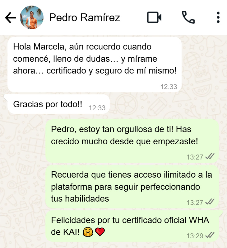 Testimonio de estudiante KAI 1